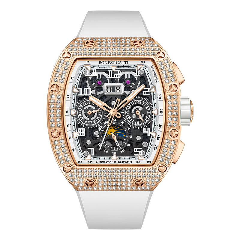 BG5004 Barrel-shaped diamond setting