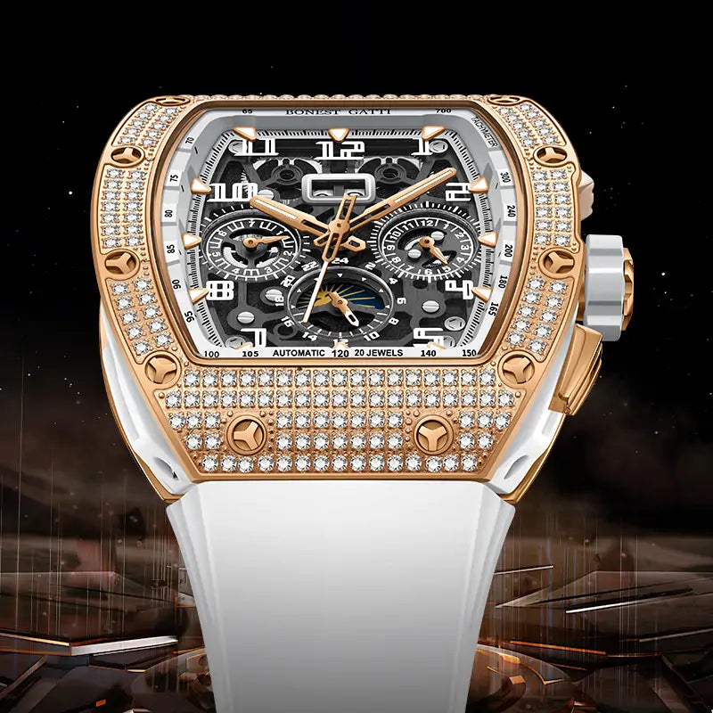 BG5004 Barrel-shaped diamond setting