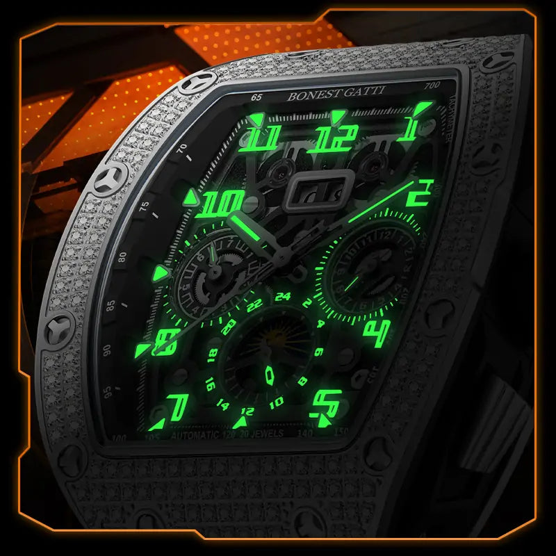 BG5004 Barrel-shaped diamond setting