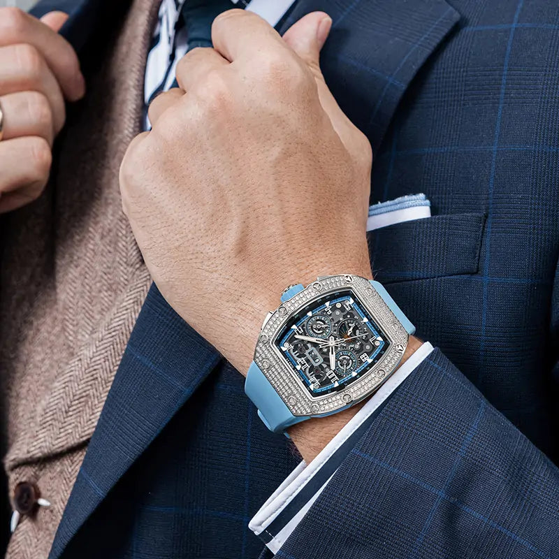 BG5004 Barrel-shaped diamond setting