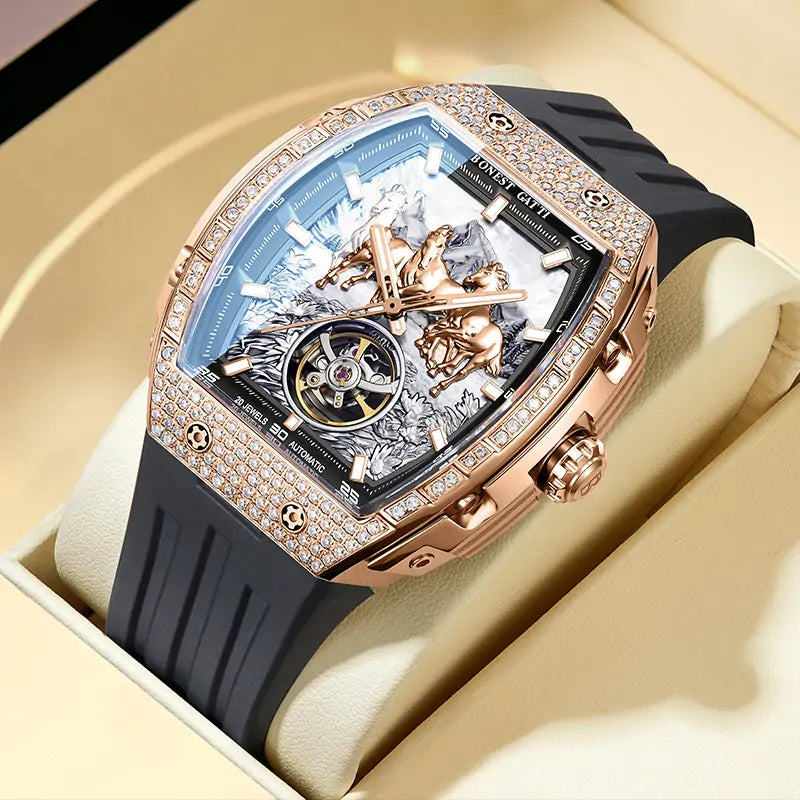 BG5006 Matto Tourbillon Watch
