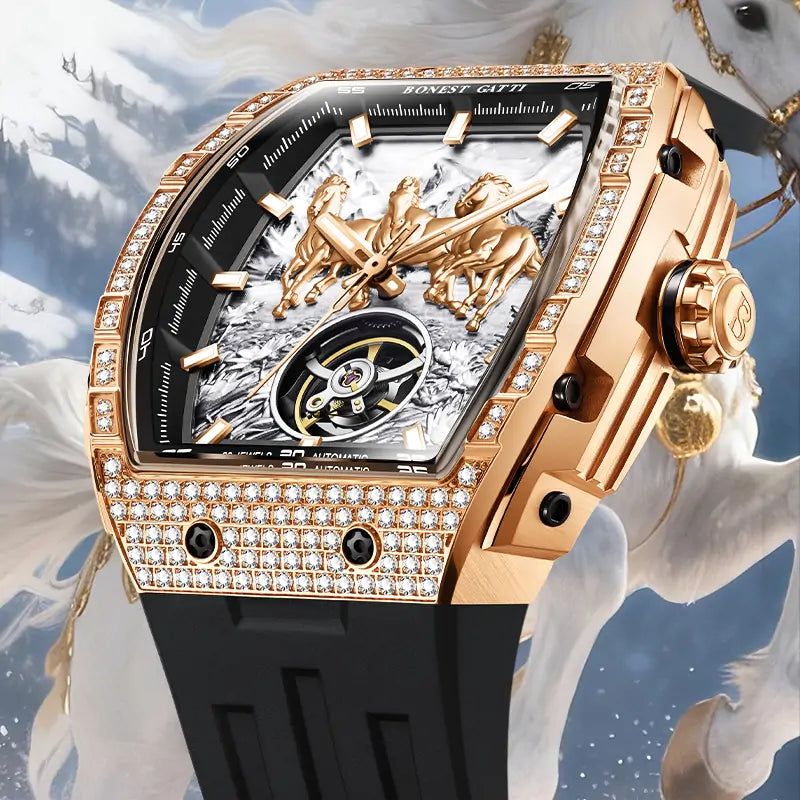 BG5006 Matto Tourbillon Watch