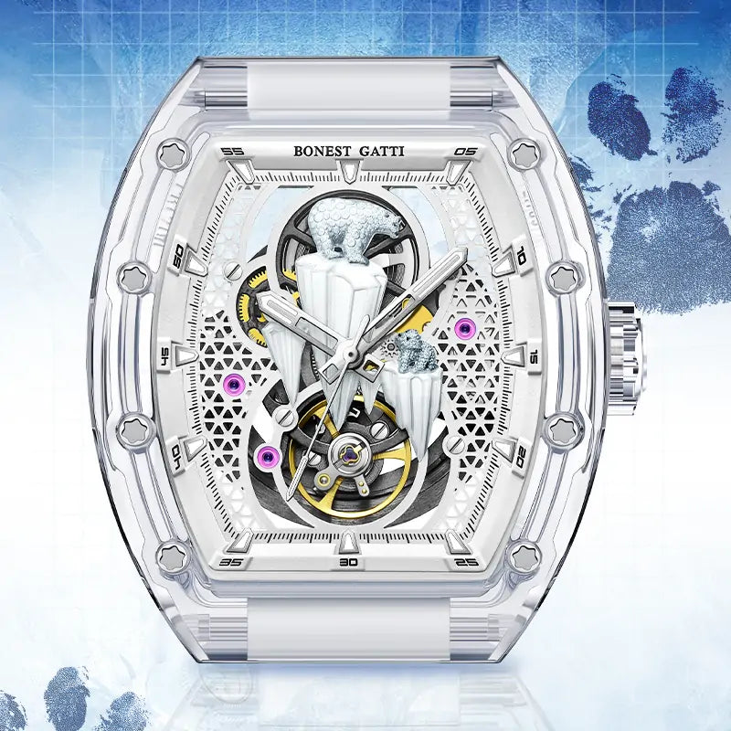 BG6002 Polar Bear K9 Crystal