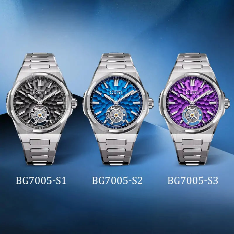 BG7005 Hammered Tourbillon