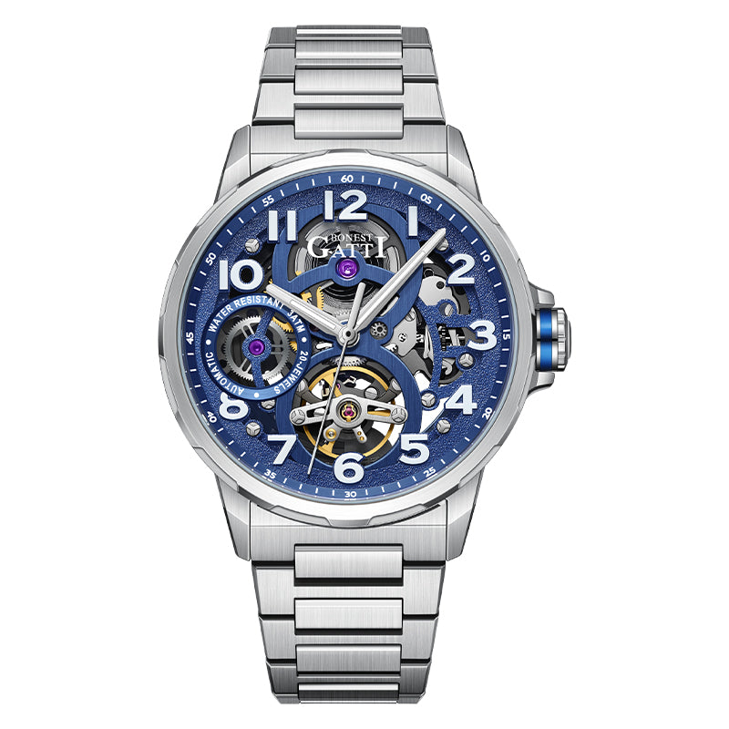 BG8010 Skeleton design watch